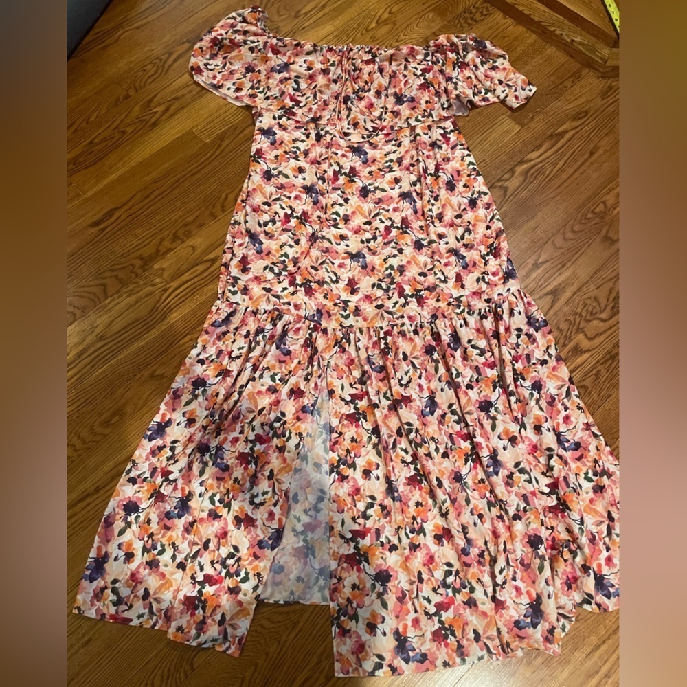 CATHERINE Maladrino Multicolored Maxi Dress Size Xl